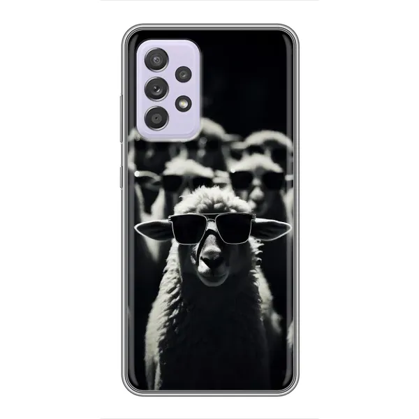 Чохол з принтом «Овечка в окулярах» для Samsung Galaxy A52s 5G (A528) Чохол з принтом «Овечка в окулярах» для Samsung Galaxy A52s 5G (A528)