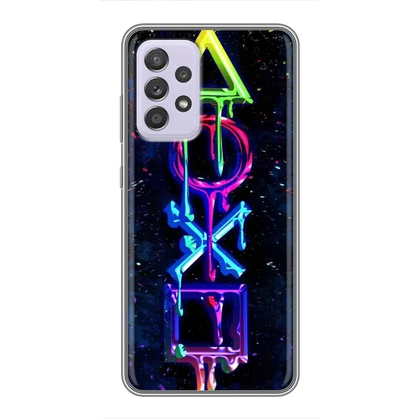 Чехол с принтом «Pleystation лого» для Samsung Galaxy A52s 5G (A528)