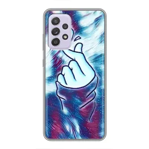 Чехол с принтом «Радужное сердце» для Samsung Galaxy A52s 5G (A528)