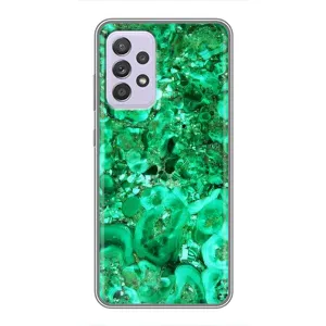 Мраморний чехол на Samsung Galaxy A52s 5G (A528) (VPrint) (Салатовий Мрамор)