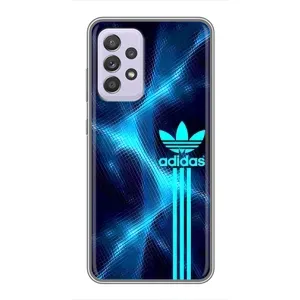 Чехлы Адидас для Samsung Galaxy A52s 5G (A528) (AlphaPrint) (Синий Адидас)