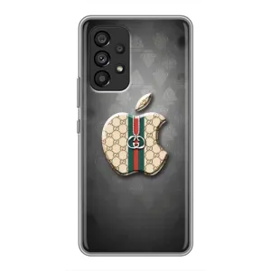 Чехлы ГУЧЧИ для Самсунг Галакси А53 (5G) (AlphaPrint) (Apple gucci)