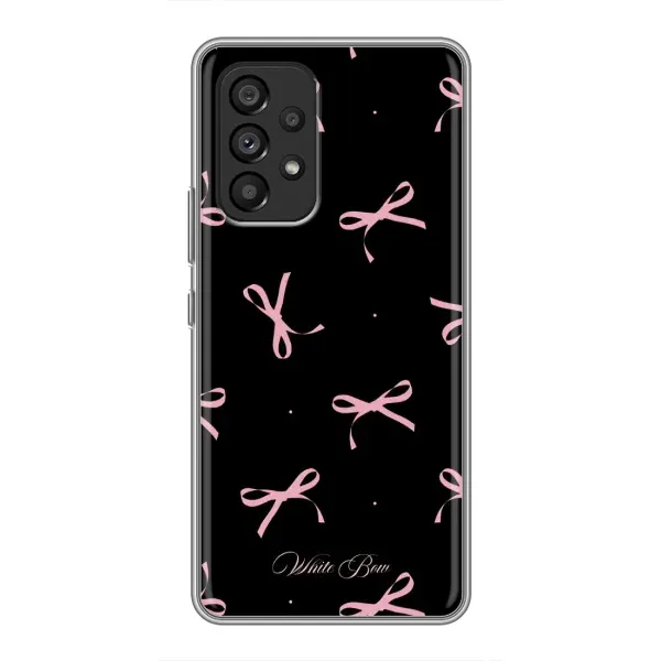 Чехол с принтом «Банты на черном» для Samsung Galaxy A53 (5G) Чехол с принтом «Банты на черном» для Samsung Galaxy A53 (5G)