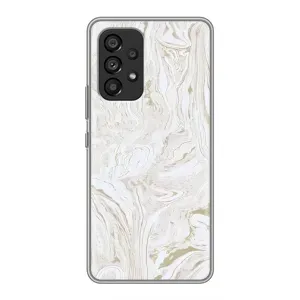 Мраморний чехол на Samsung Galaxy A53 (5G) (VPrint) (Білий мрамор)