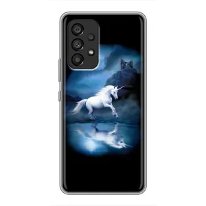 Чехол для Самсунг Галакси А53 (5G) - (Единорожки - Новинки) (AlphaPrint) (Единорог)