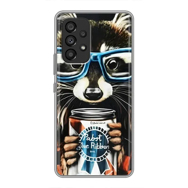 Чохол з принтом «Єнот з банкою» для Samsung Galaxy A53 (5G)