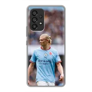 Чехлы с футболистом Ерлинг Холанд для Samsung Galaxy A53 (5G) (AlphaPrint) (Эрлинг Холанд)