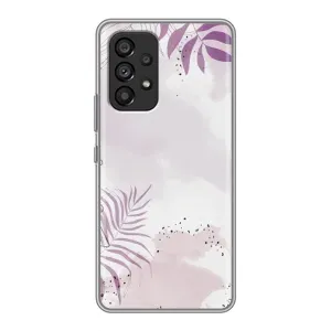 Чехол с принтом «Фиолетовые листья» для Samsung Galaxy A53 (5G)