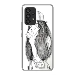 Чехол с печатью для Samsung Galaxy A53 (5G) - (Мода) (AlphaPrint) (Фото девочки)