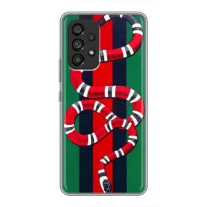 Чехлы ГУЧЧИ для Самсунг Галакси А53 (5G) (AlphaPrint) (Gucci змия)