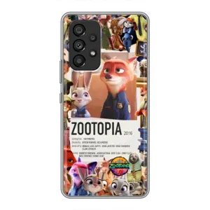 Чохол Зоотрополіс на Samsung Galaxy A53 (5G) (Постер Зоотрополіс)