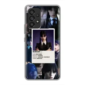 Чохли Венсдей на Samsung Galaxy A53 (5G) Уенсдей (AlphaPrint) (колаж Венздей)