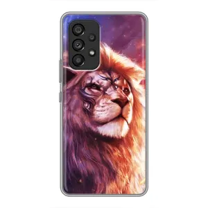 Чохол з картинкою ЛЕВ для Samsung Galaxy A53 (5G) (VPrint) (Красочний Лев)