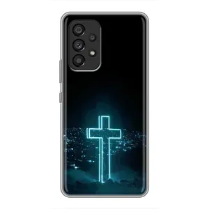 Чехол для Samsung Galaxy A53 (5G) (AlphaPrint) - (Христианские)