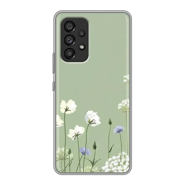 Чехол с принтом «Цветы на зеленом» для Samsung Galaxy A53 (5G) Чехол с принтом «Цветы на зеленом» для Samsung Galaxy A53 (5G)