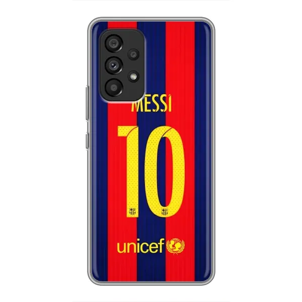 Чохол з принтом «Messi Barca 10» для Samsung Galaxy A53 (5G) Чохол з принтом «Messi Barca 10» для Samsung Galaxy A53 (5G)