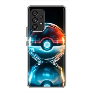 Чохол з Пікачу на Samsung Galaxy A53 (5G) (М'яч Пікачу)