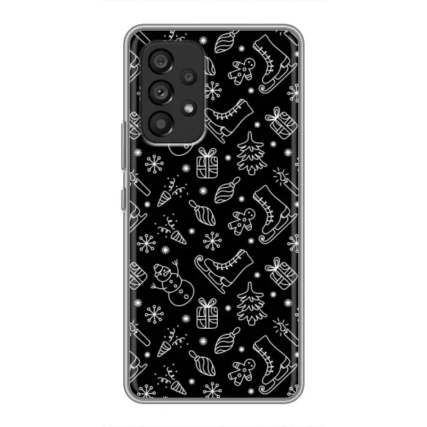 Чехол с принтом «Новогодний фон» для Samsung Galaxy A53 (5G) Чехол с принтом «Новогодний фон» для Samsung Galaxy A53 (5G)