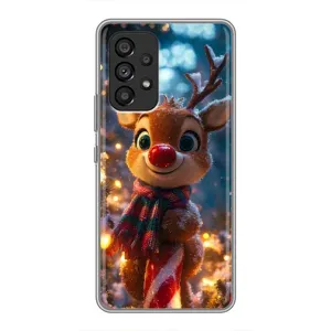 Чехол с принтом «Олень с шарфом» для Samsung Galaxy A53 (5G)