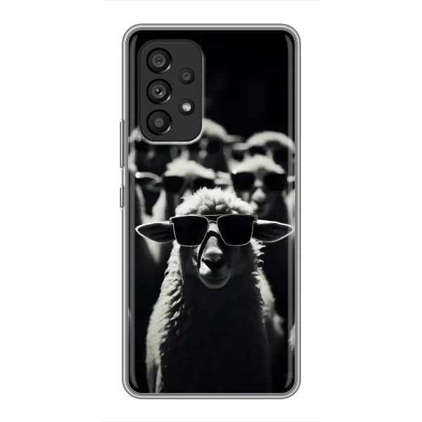 Чехол с принтом «Овечка в очках» для Samsung Galaxy A53 (5G)