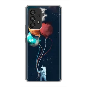 Космические Чехлы для Самсунг Галакси А53 (5G) (VPrint) (Планеты шарики)