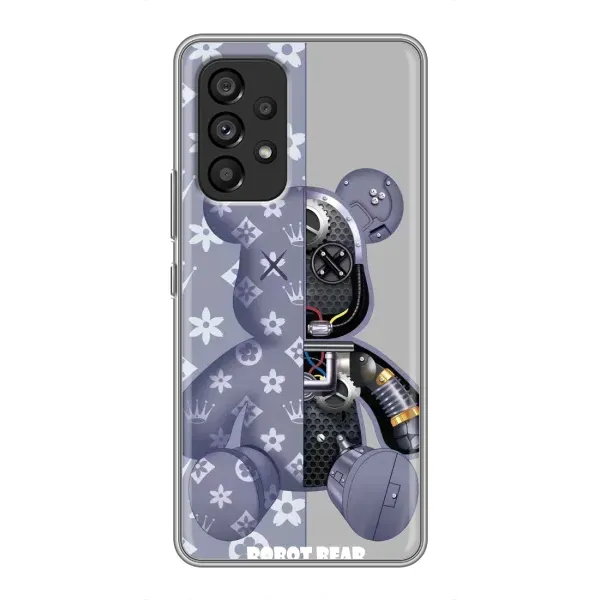 Чохол з принтом «Робот Медведик» для Samsung Galaxy A53 (5G)