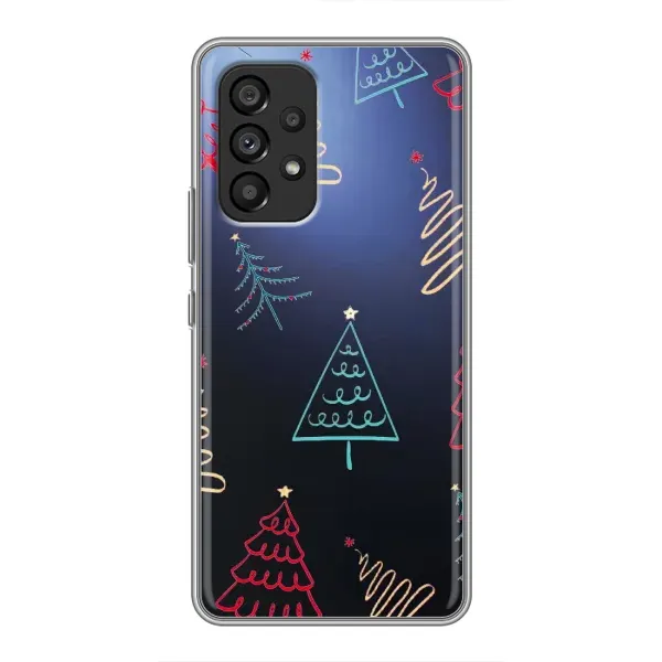 Чехол с принтом «Рождественские елки» для Samsung Galaxy A53 (5G)