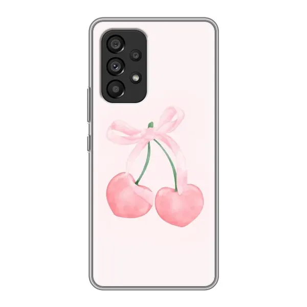 Чохол з принтом «Рожеві вишні» для Samsung Galaxy A53 (5G)