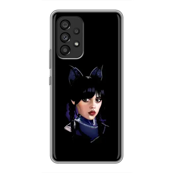Чехол с принтом «серьезная Уэнздей» для Samsung Galaxy A53 (5G)