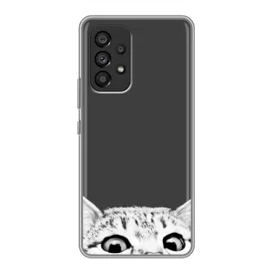 Чохол на Самсунг Галаксі A53 (5G) з Котиками (VPrint) (Виглядає котик)