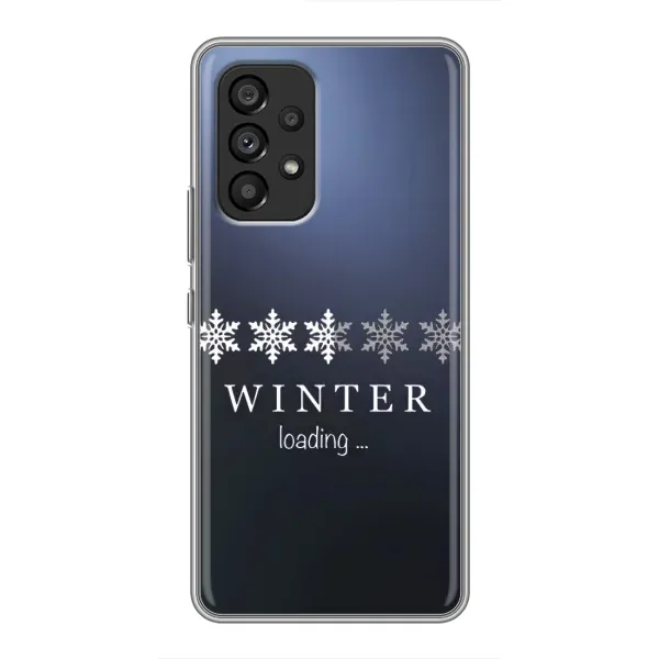 Чехол с принтом «Winter loading» для Samsung Galaxy A53 (5G)