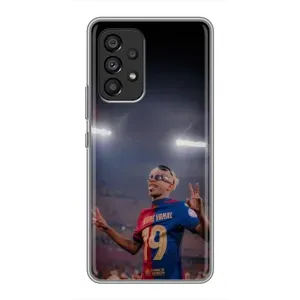 Чехол с футболистом Ламин Ямаль Samsung Galaxy A53 (5G) (Ямаль на стадионе)