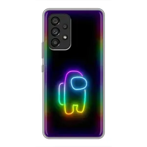 Чохли Амонг Ас для Samsung Galaxy A53 (5G) (AlphaPrint) (Яскравий скін)
