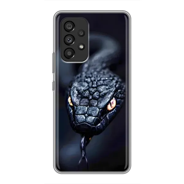 Чохол з принтом «Чорна змія» для Samsung Galaxy A53 (5G) Чохол з принтом «Чорна змія» для Samsung Galaxy A53 (5G)