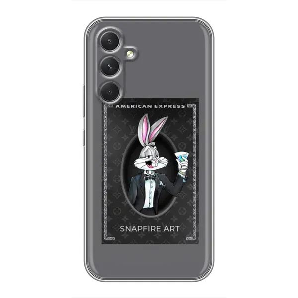 Чехол с принтом «Бакс Бани LV» для Samsung Galaxy A54