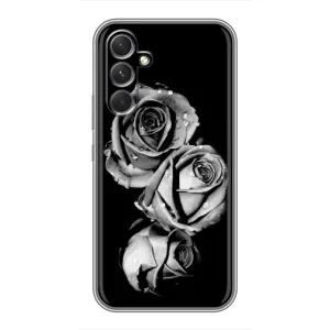 Чохол з картинкою (Стильні) Самсунг Ґалаксї А54 - (AlphaPrint) (Чорна троянда)