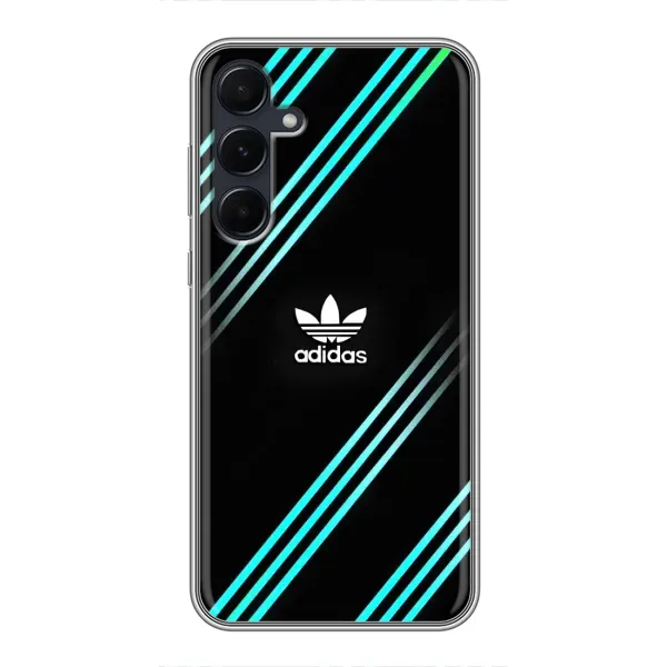 Чехол с принтом «Адидас с полосами» для Samsung Galaxy A55 Чехол с принтом «Адидас с полосами» для Samsung Galaxy A55