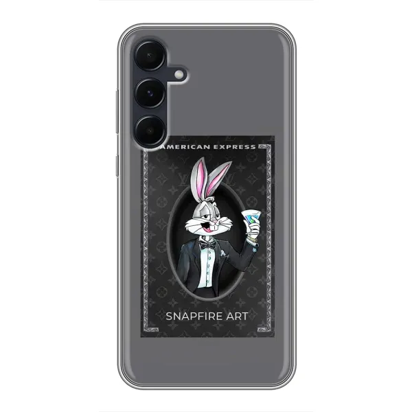 Чехол с принтом «Бакс Бани LV» для Samsung Galaxy A55