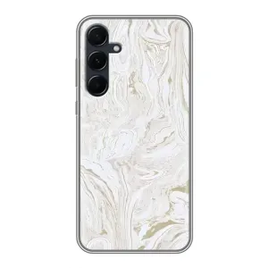 Чохол з принтом «Білий мрамор» для Samsung Galaxy A55