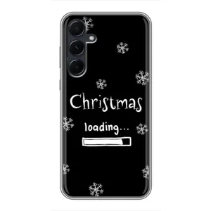 Рождественские, Праздничные Чехлы для Самсунг А55 (5G) (Christmas loading)