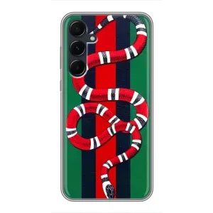 Чехол с принтом «Gucci змия» для Samsung Galaxy A55