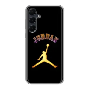 Чехлы для Samsung Galaxy A55 - с картинкой JORDAN (AlphaPrint) (Jordan Gold)