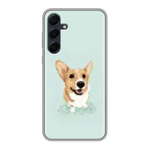 Чохол з принтом «Коргі» для Samsung Galaxy A55