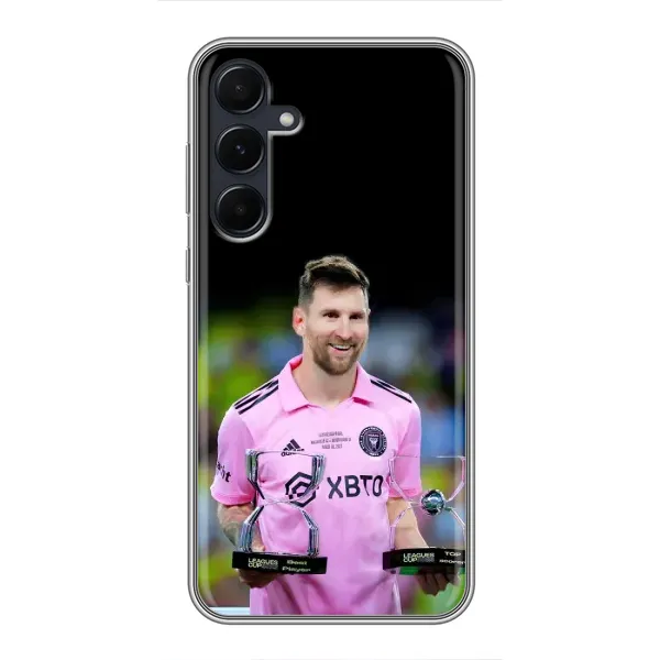Чохол з принтом «Кубки Мессі» для Samsung Galaxy A55