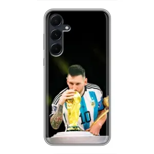 Чехол с принтом «Кубок Месси» для Samsung Galaxy A55