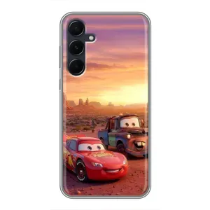 Чехол с принтом «Маквин и Метр» для Samsung Galaxy A55