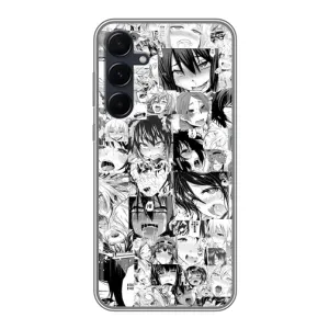 Чехол с принтом «Ahegao manga» для Samsung Galaxy A55