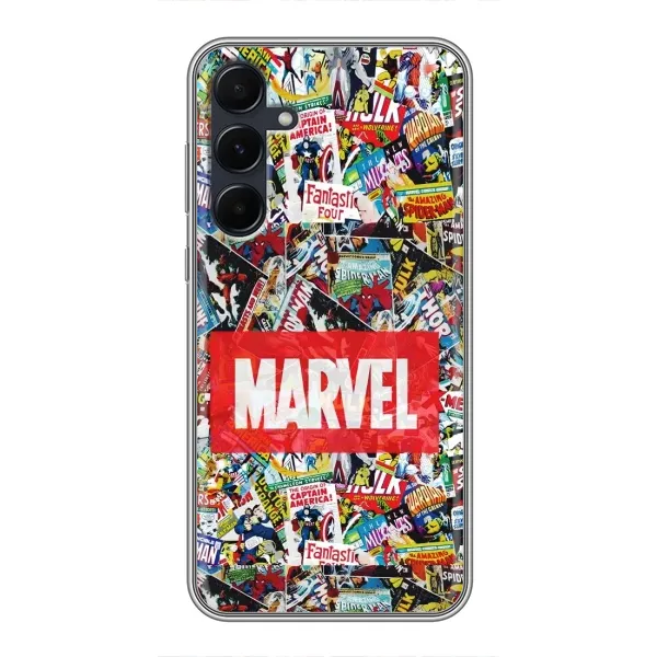 Чохол з принтом «Марвел комікси» для Samsung Galaxy A55 Чохол з принтом «Марвел комікси» для Samsung Galaxy A55