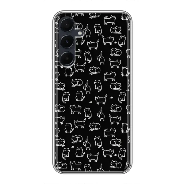 Чохол з принтом «Маленькі котики» для Samsung Galaxy A55