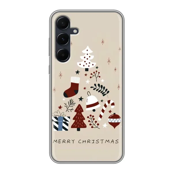 Чехол с принтом «Merry Christmas» для Samsung Galaxy A55